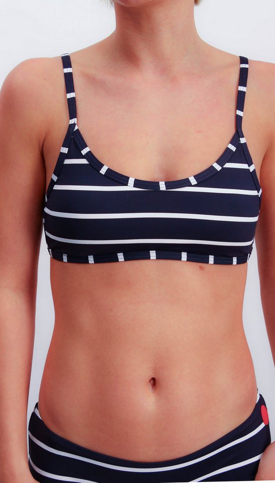 Joop Jeans Bustier-Bikini-Top JEANS! Easy Summer, mit lässigem Streifen-Design – Bild 3 von 5