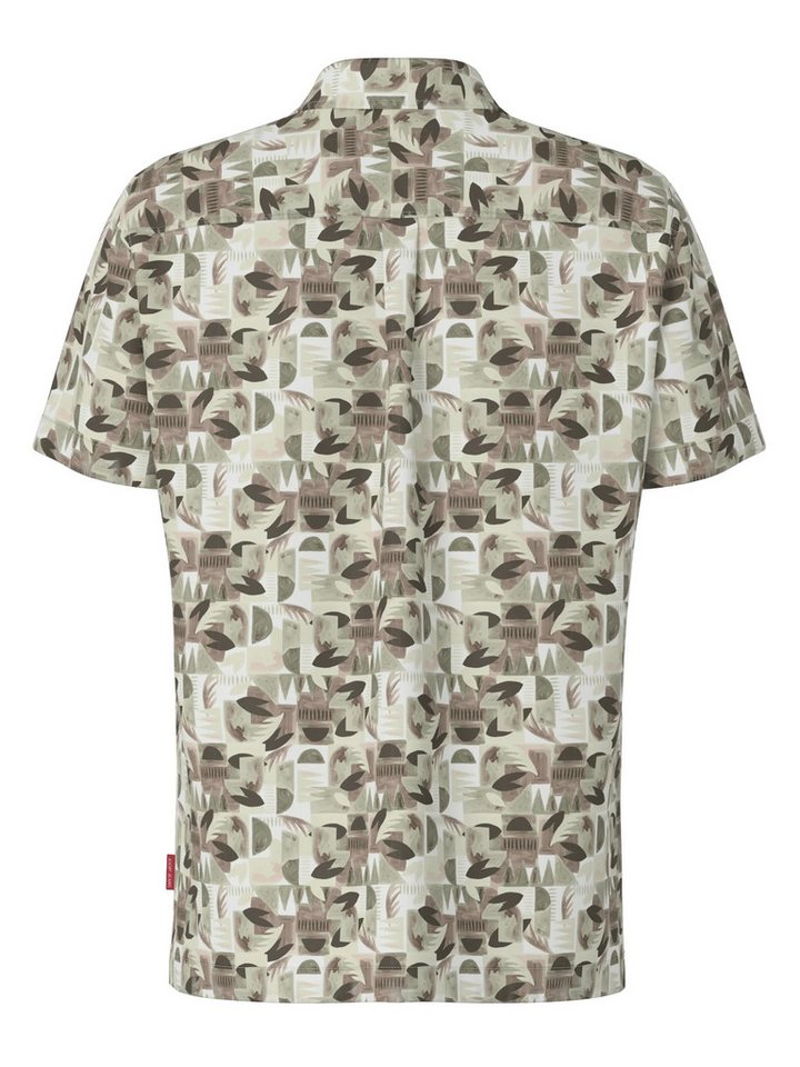Joop Jeans Kurzarmhemd Hanes mit Allover-Print, Reverskragen – Bild 4 von 5