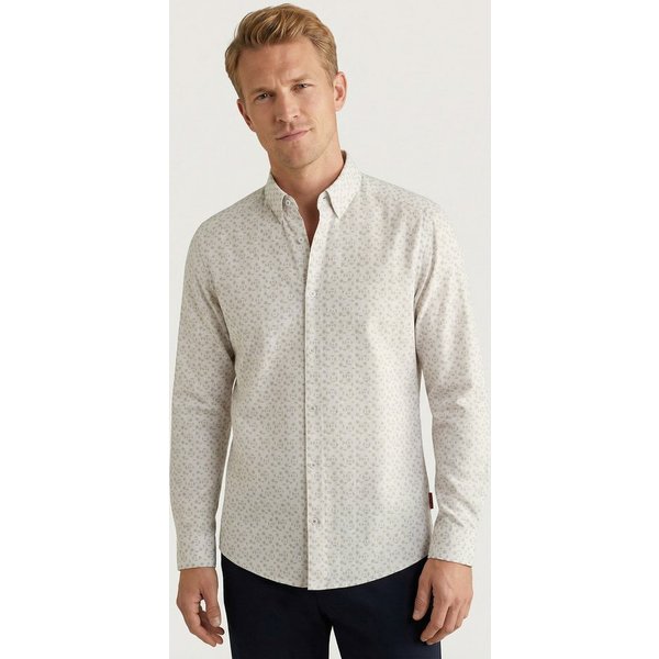 Joop Jeans Langarmhemd Hansen mit Alloverprint