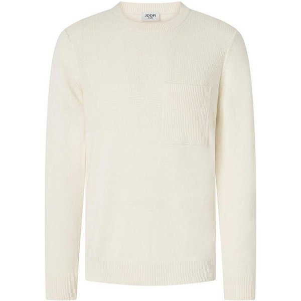 Joop Jeans Rundhalspullover Owin im Materialmix