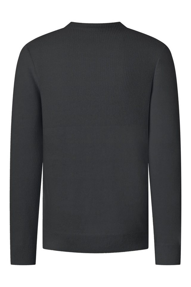 Joop Jeans Rundhalspullover Owin im Materialmix – Bild 3 von 5