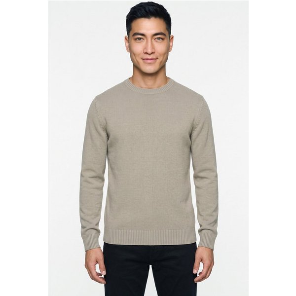 Joop Jeans Strickpullover Belao mit Rundhalsausschnitt