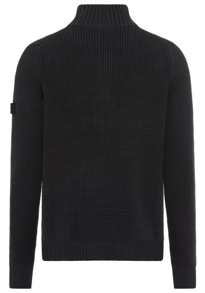 Joop Jeans Strickpullover Henrios mit Reißverschluss – Bild 3 von 3