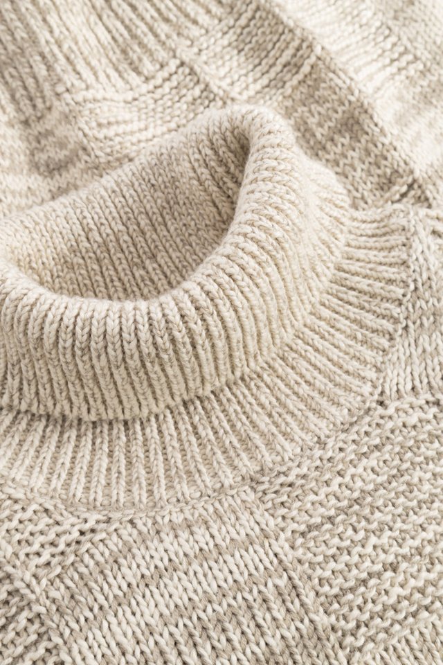 Joop Jeans Strickpullover Milsom aus meliertem Garn – Bild 4 von 5