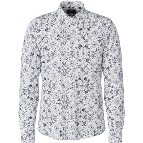 JOOP! Langarmhemd Pai mit floralem Muster, slim fit