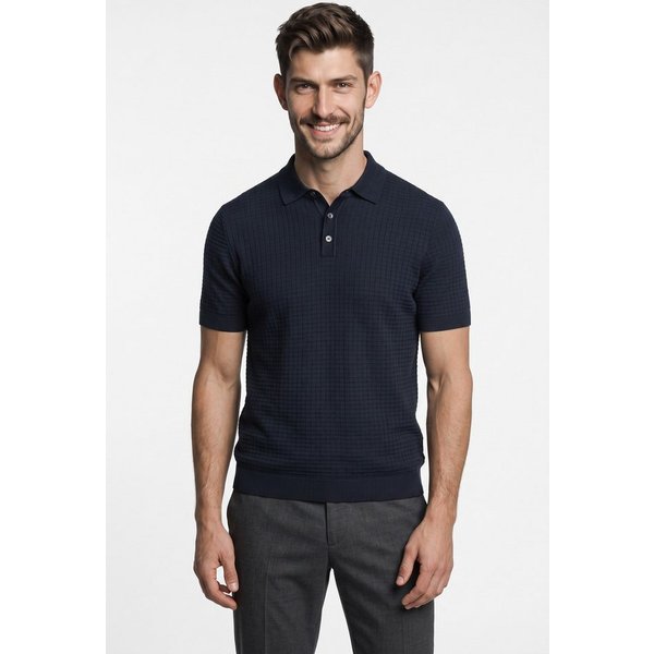 JOOP! Poloshirt Vanceo mit Strukturmuster