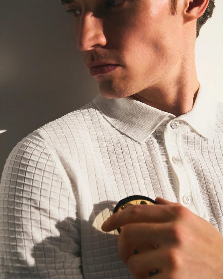 JOOP! Poloshirt Vanceo mit Strukturmuster – Bild 2 von 5