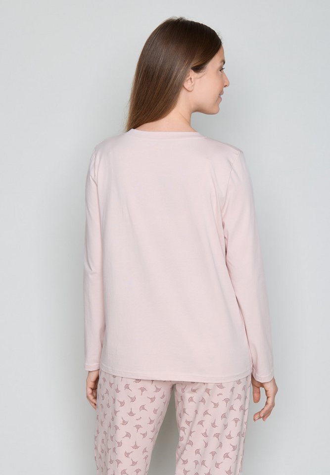 JOOP! Pyjama mit langem Schnitt, aus Jersey und Baumwollmischung, im JOOP! Stil – Bild 4 von 5