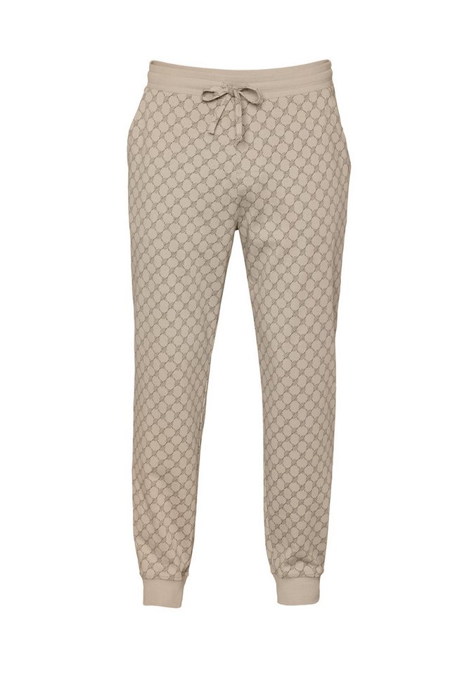 JOOP! Pyjamahose Leisure mit Cornflower-Print, seitlichen Taschen und Bindeband – Bild 2 von 5