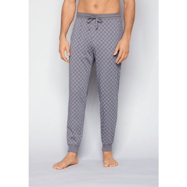 JOOP! Pyjamahose Leisure mit Cornflower-Print, seitlichen Taschen und Bindeband