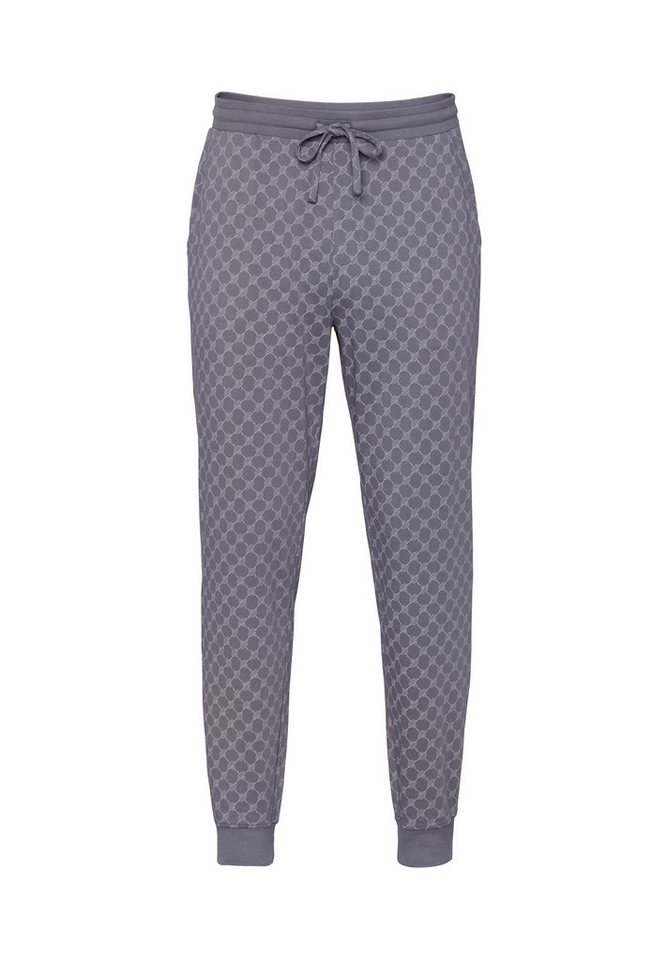 JOOP! Pyjamahose Leisure mit Cornflower-Print, seitlichen Taschen und Bindeband – Bild 2 von 5