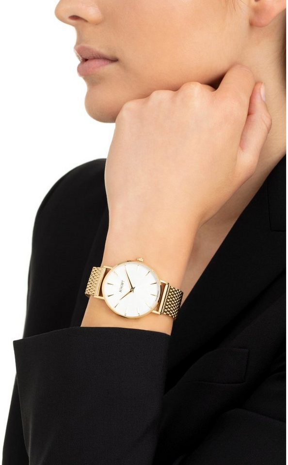 JOOP! Quarzuhr 2027243, Armbanduhr, Damenuhr, analog, Edelstahlarmband – Bild 3 von 4