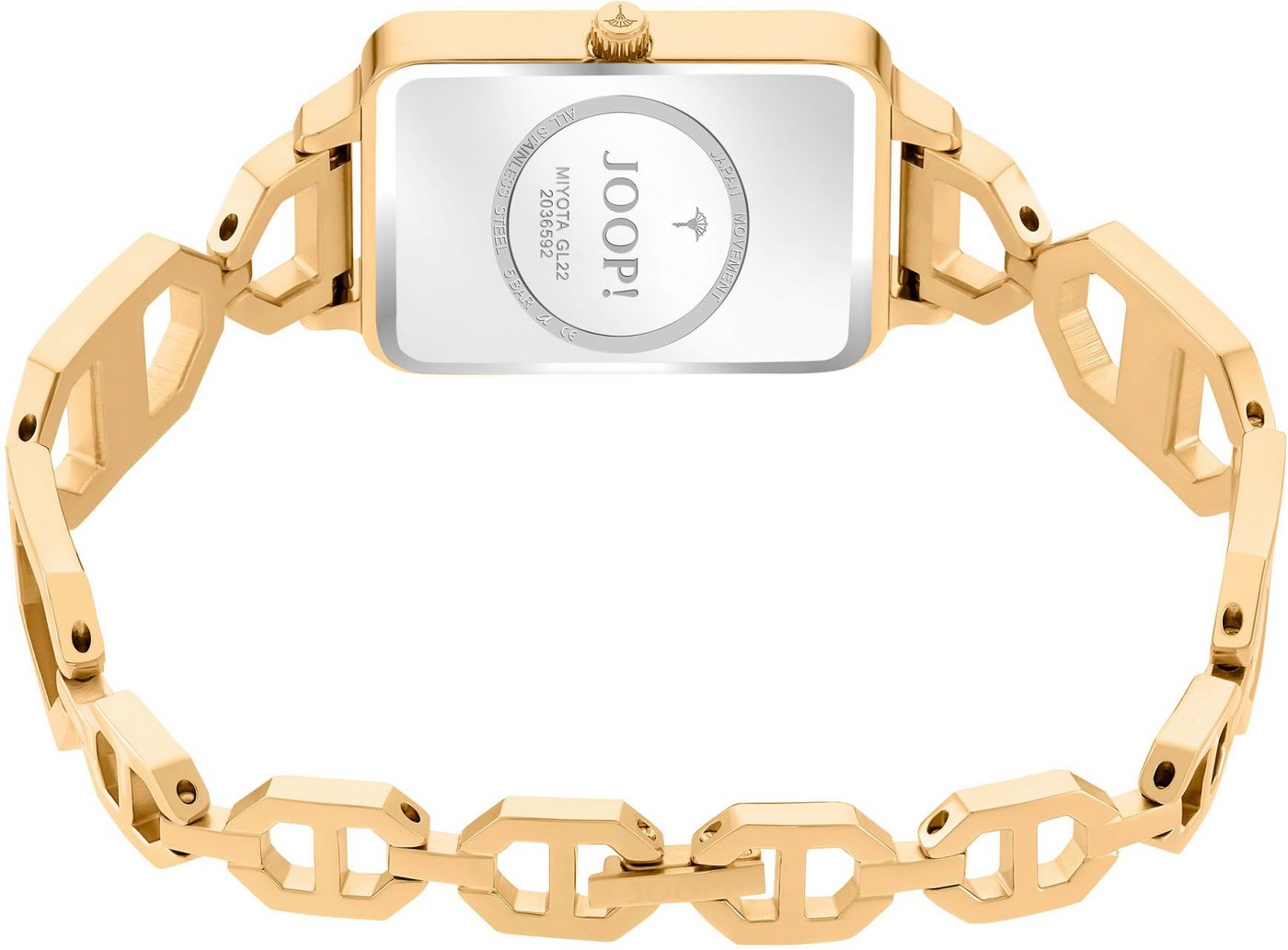 JOOP! Quarzuhr 2036592, Armbanduhr, Damenuhr, analog, Edelstahlarmband – Bild 2 von 3