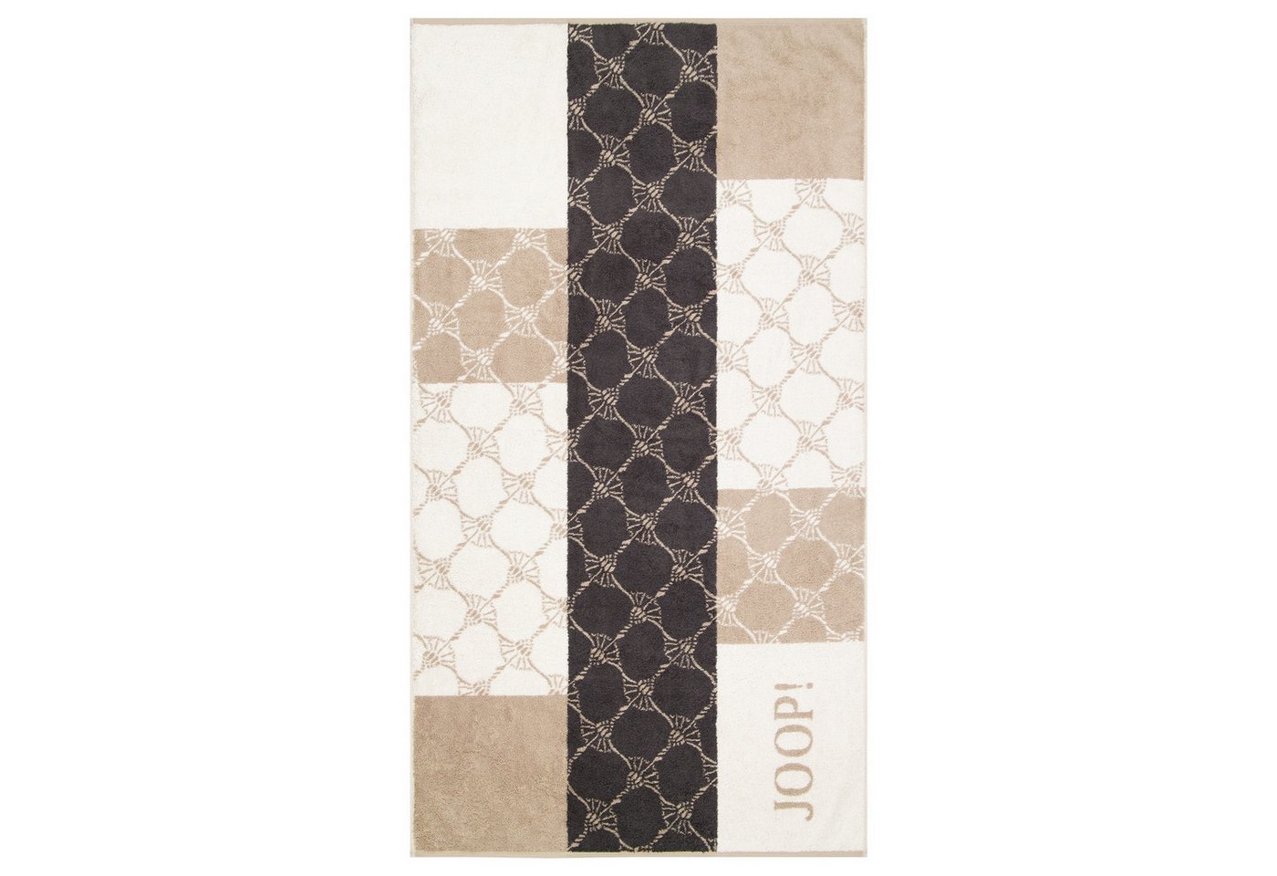 JOOP! Saunatuch Sauna Squares 1719, 100% Baumwolle (1-St) – Bild 2 von 4