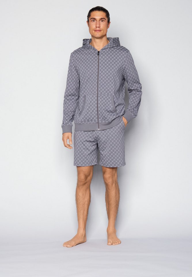 JOOP! Shorts Leisure mit allover Cornflower-Print, seitlichen Eingrifftaschen – Bild 5 von 5