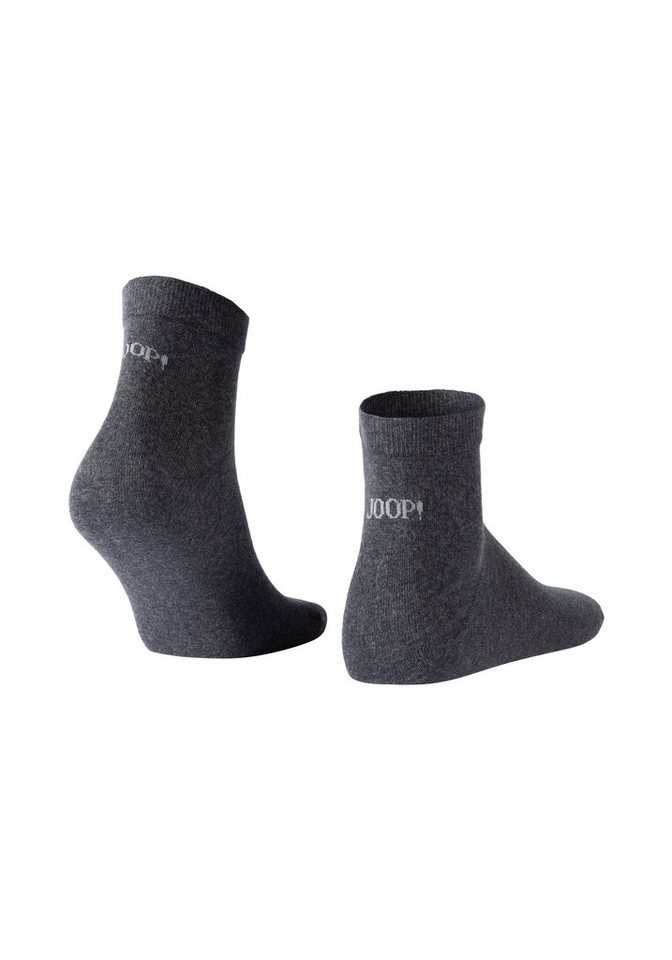 JOOP! Socken premium essentials (4-Paar, 4 Paar) Quarter-Socken, atmungsaktiv und elastisch – Bild 3 von 5