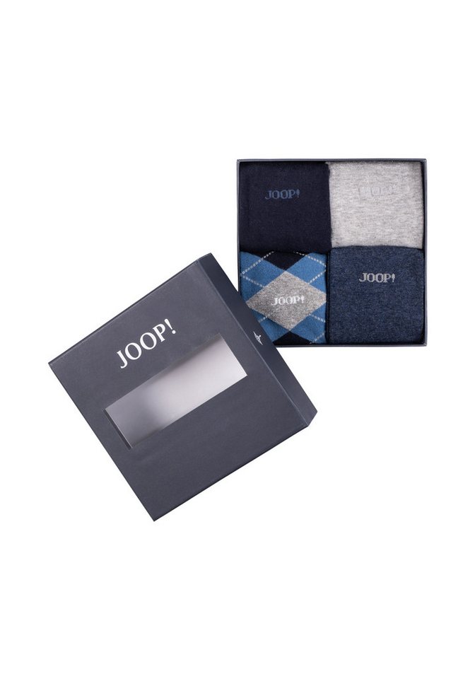 JOOP! Socken premium essentials (4-Paar, 4 Paar) mit elastischem Bund – Bild 2 von 5