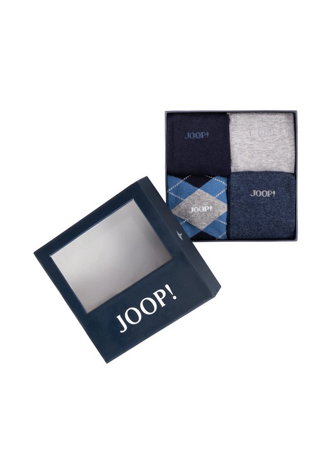 JOOP! Socken premium essentials (4-Paar, 4 Paar) mit elastischem Bund – Bild 3 von 5