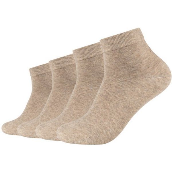 JOOP! Socken premium essentials (4-Paar, 4 Paar) Quarter-Socken, atmungsaktiv und elastisch