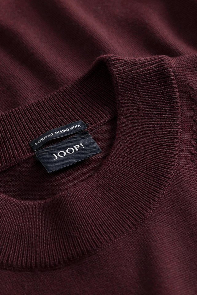 JOOP! Strickpullover Davide Schurwolle Premium Strick aus edler Wolle – Bild 4 von 5