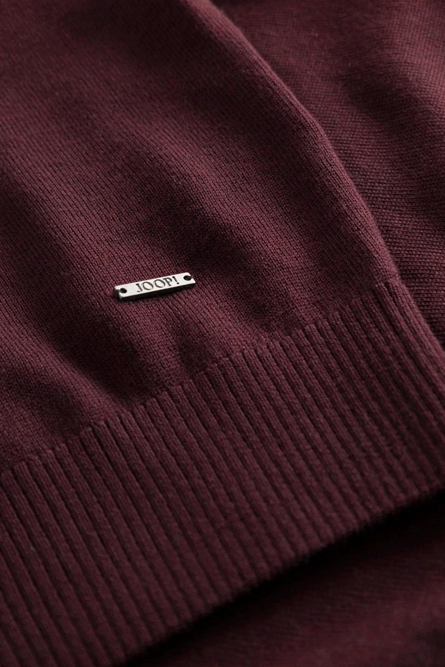 JOOP! Strickpullover Davide Schurwolle Premium Strick aus edler Wolle – Bild 5 von 5