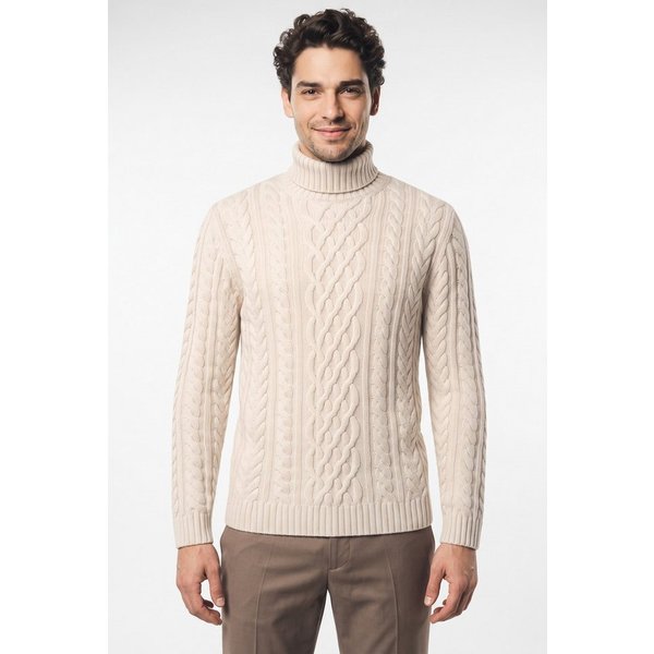 JOOP! Strickpullover Lerresto Regular fit mit Rollkragen, Kaschmiranteil