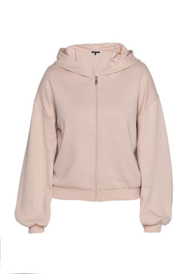JOOP! Sweatjacke mit Kapuze, für Homewear und Loungewear, aus Jersey – Bild 2 von 5