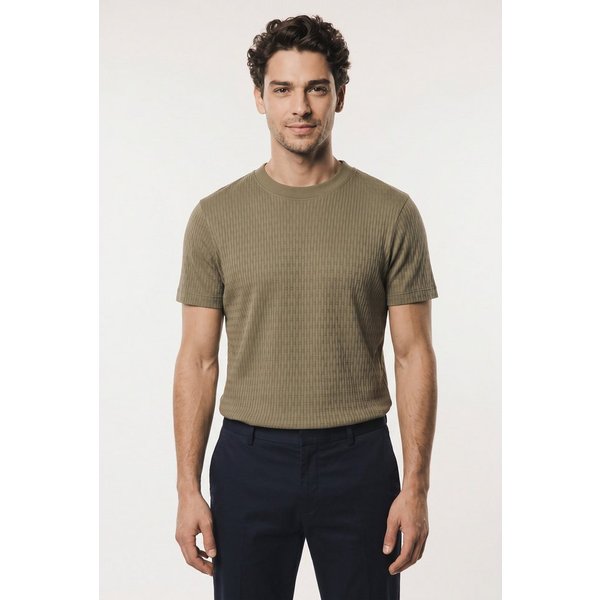 JOOP! T-Shirt Raulos mit Strukturmuster
