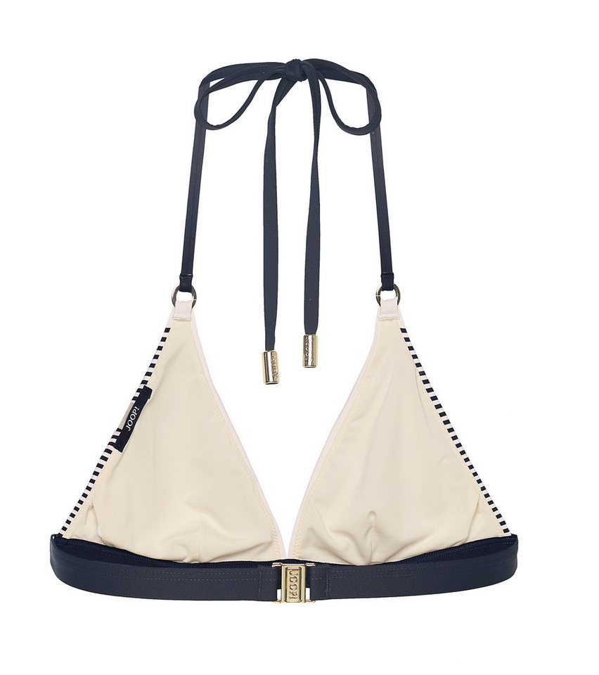 JOOP! Triangel-Bikini-Top Stripes, Träger zum Binden, Streifen-Design – Bild 5 von 5