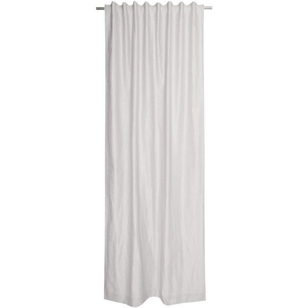 JOOP! Vorhang J!LABEL, Silbergrau, 130 x 250 cm, Polyester (1 St), verdeckte Schlaufen, blickdicht, Polyester