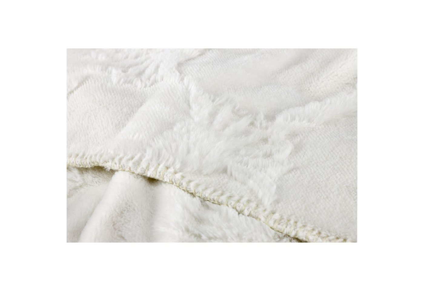 Wohndecke SUBLIME Wohndecke, JOOP!, 150 x 200 cm in Weiß – Bild 5 von 5