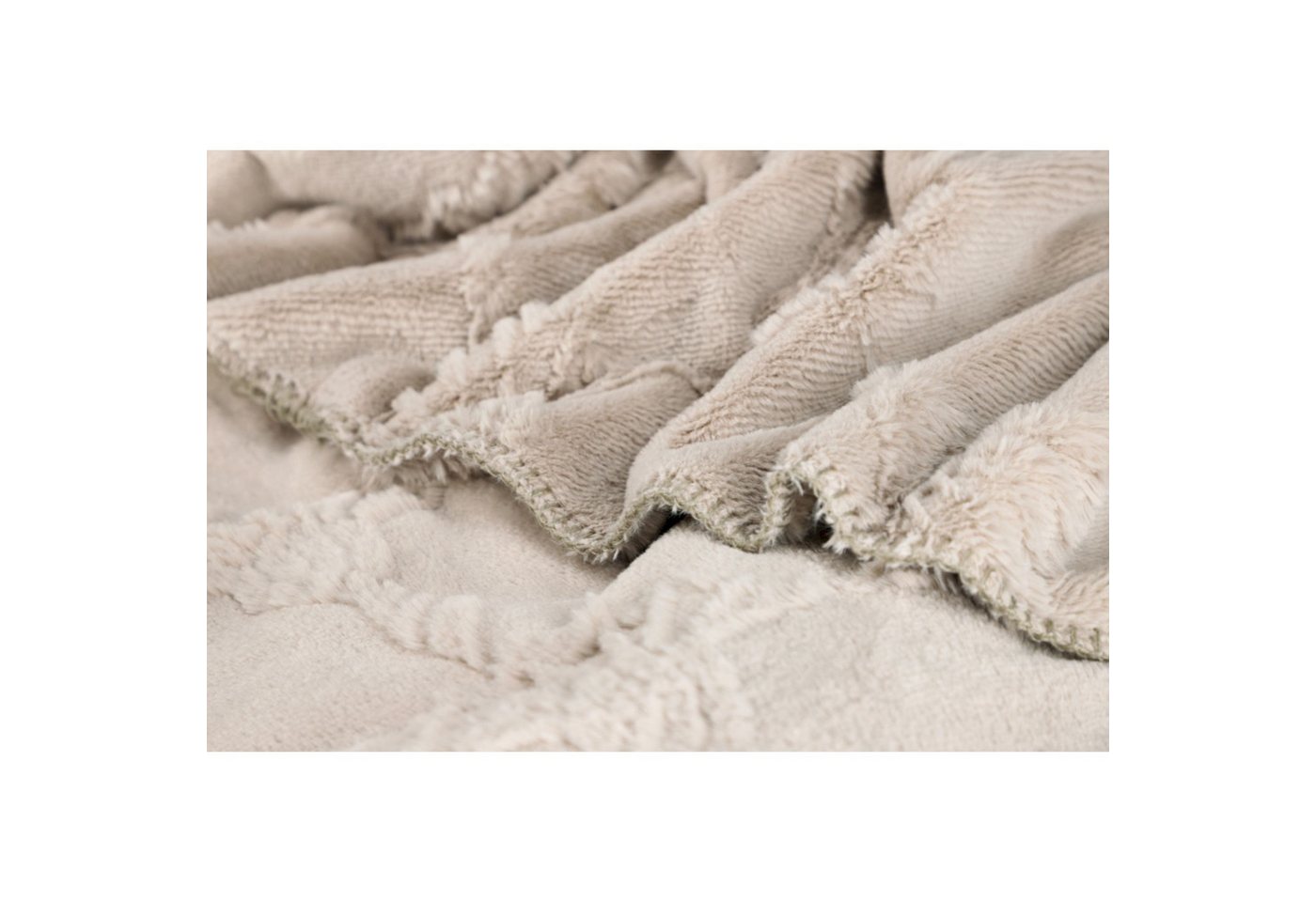 Wohndecke SUBLIME Wohndecke, JOOP!, 150 x 200 cm in Taupe – Bild 2 von 5