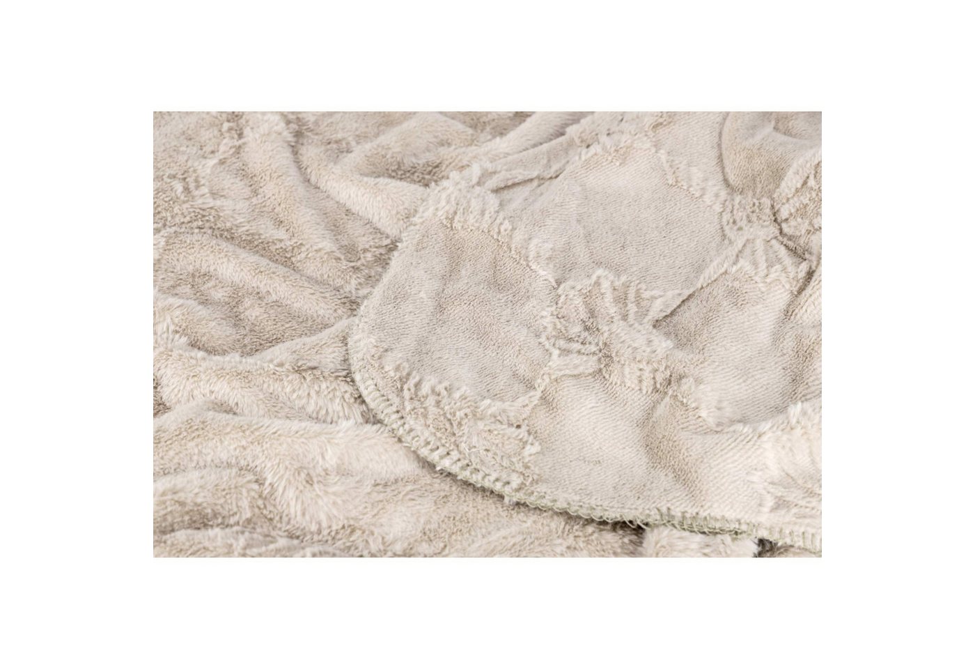 Wohndecke SUBLIME Wohndecke, JOOP!, 150 x 200 cm in Taupe – Bild 3 von 5