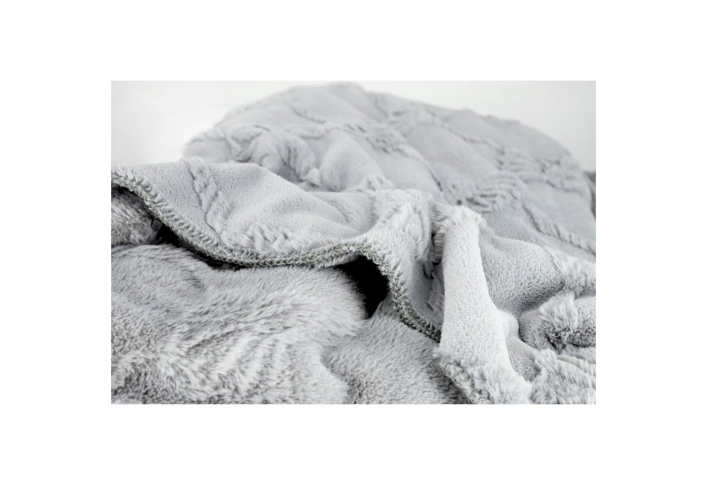 Wohndecke SUBLIME Wohndecke, JOOP!, 200 x 240 cm in Grau – Bild 5 von 5