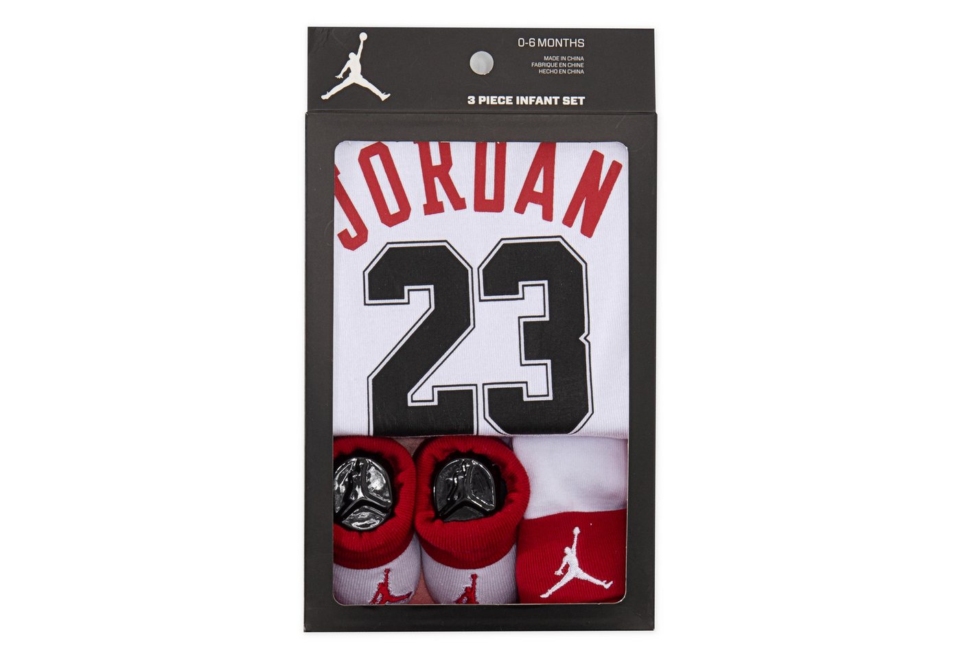 Jordan Erstausstattungspaket (Set, 3-tlg) für Babys, 3-teilig, unifarben mit Farbeinsätzen, aus Baumwollmischung – Bild 2 von 2