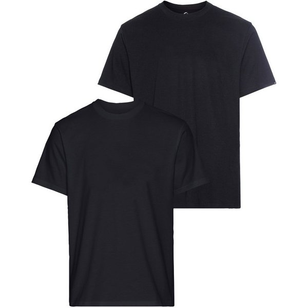 Jordan T-Shirt JHM FLIGHT BASE TEE 2PK (Packung, 2-tlg) sportlicher Stil, für Arbeit, Fitnessstudio und Freizeit