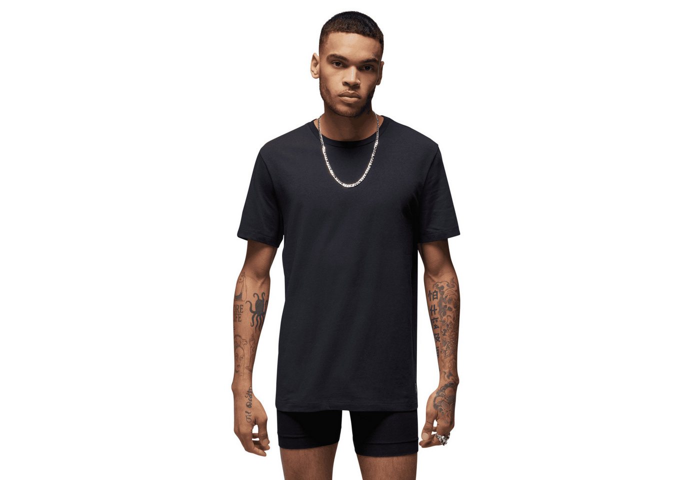 Jordan T-Shirt JHM FLIGHT BASE TEE 2PK (Packung, 2-tlg) sportlicher Stil, für Arbeit, Fitnessstudio und Freizeit – Bild 2 von 5