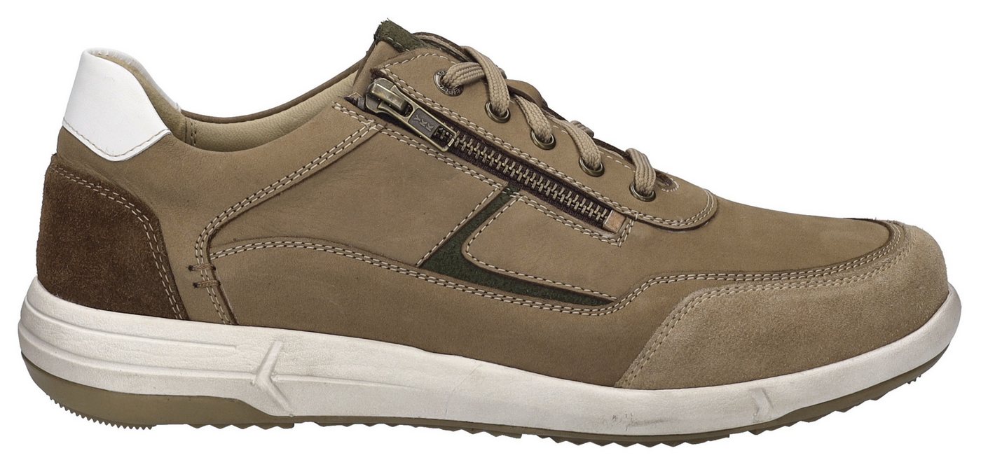 Josef Seibel Enrico 33 Sneaker, Schnürschuh, Komfortschuh, Freizeitschuh mit Reißverschluss – Bild 5 von 5
