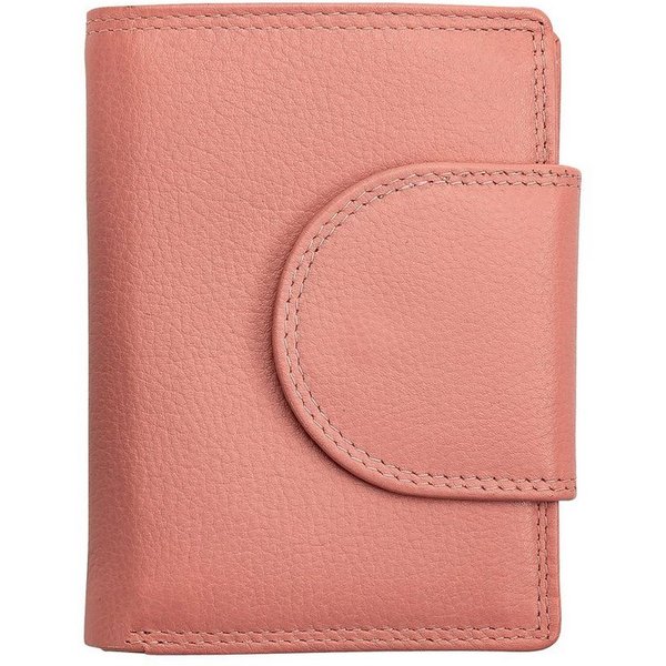 Josephine Osthoff Brieftasche Wiener Minibrieftasche Geldbörse wildrose