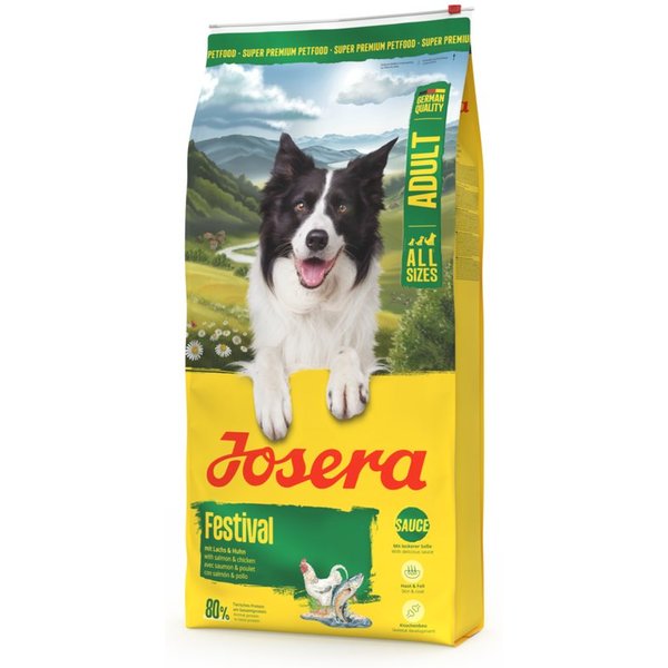 Josera Festival, Trockenfutter für: Hunde, Adult All Size, für ausgewachsene Hunde aller Größen