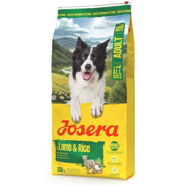 Josera Lamm & Reis, Trockenfutter für: Hunde, Adult All Size, für ausgewachsene Hunde aller Größen
