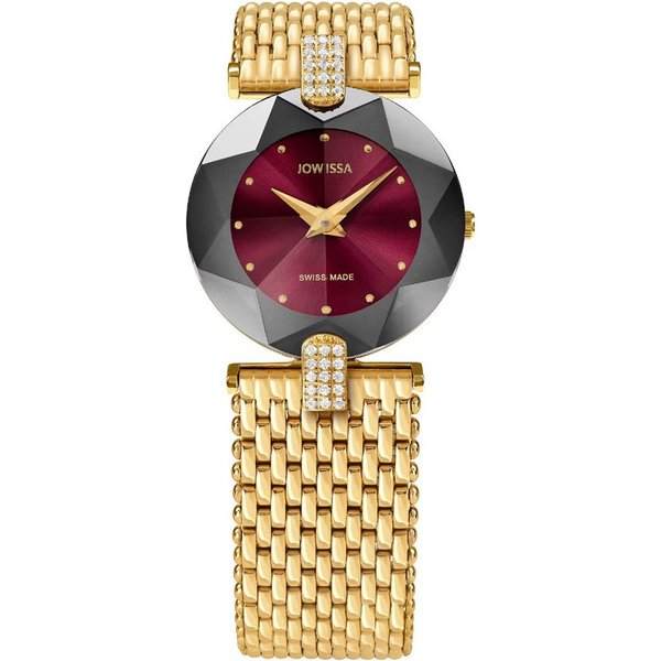 JOWISSA Schweizer Uhr Facett Strass