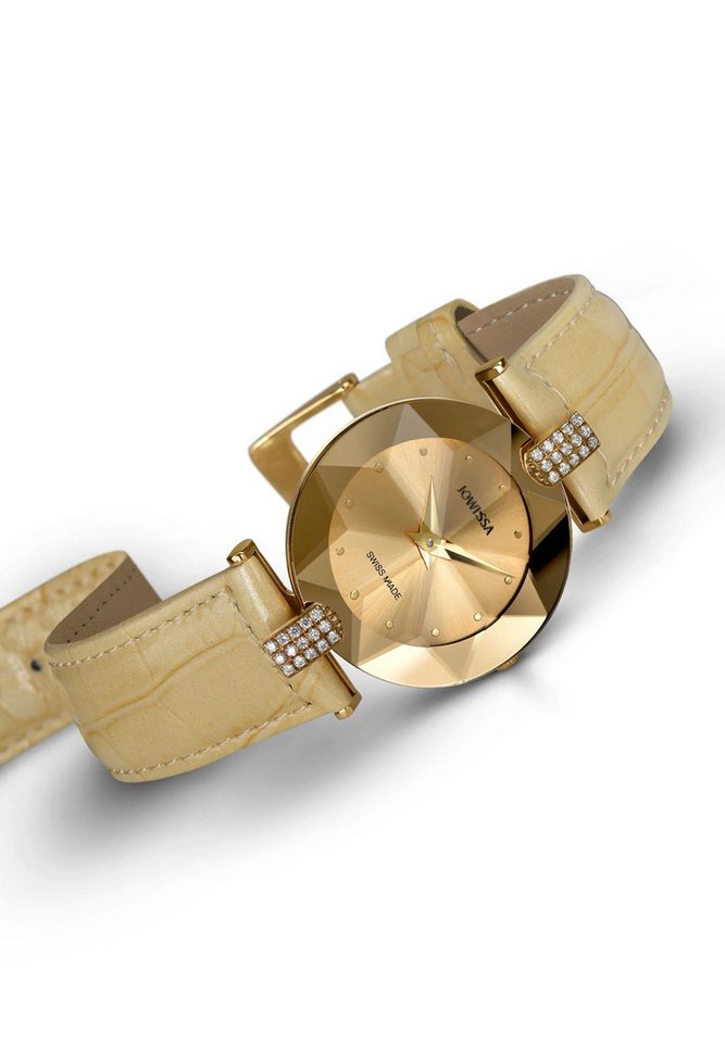 JOWISSA Schweizer Uhr Facett Strass – Bild 2 von 3
