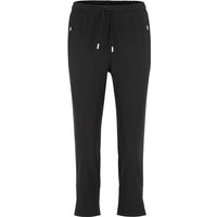 JOY Damen Caprihose MARTHA 3/4 Hose, Größe 50 in Schwarz
