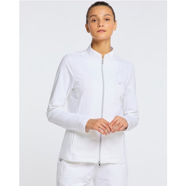 Joy Sportswear Sweatjacke DORIT mit Reißverschluss, Langarm, aus Baumwolle, Polyester und Elasthan