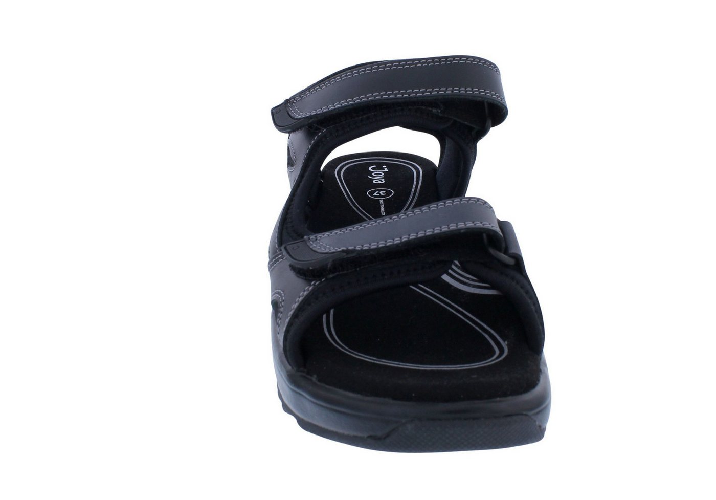 Joya Joya Sandale Komodo II Black JY112A, Glattleder u. atmungsaktives Mesh Sandale – Bild 3 von 5