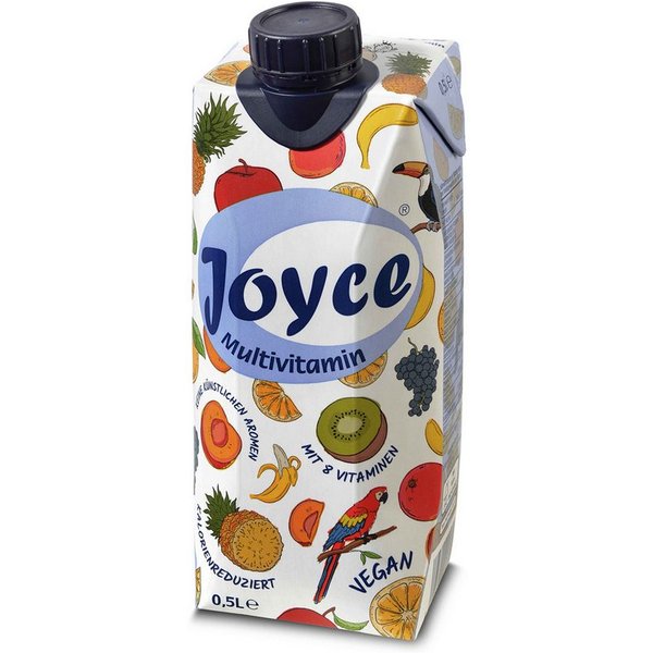 Joyce Saft, Joyce Multivitamin Drink Mehrfruchtsaftgetränk mit Fruchtmark 500ml