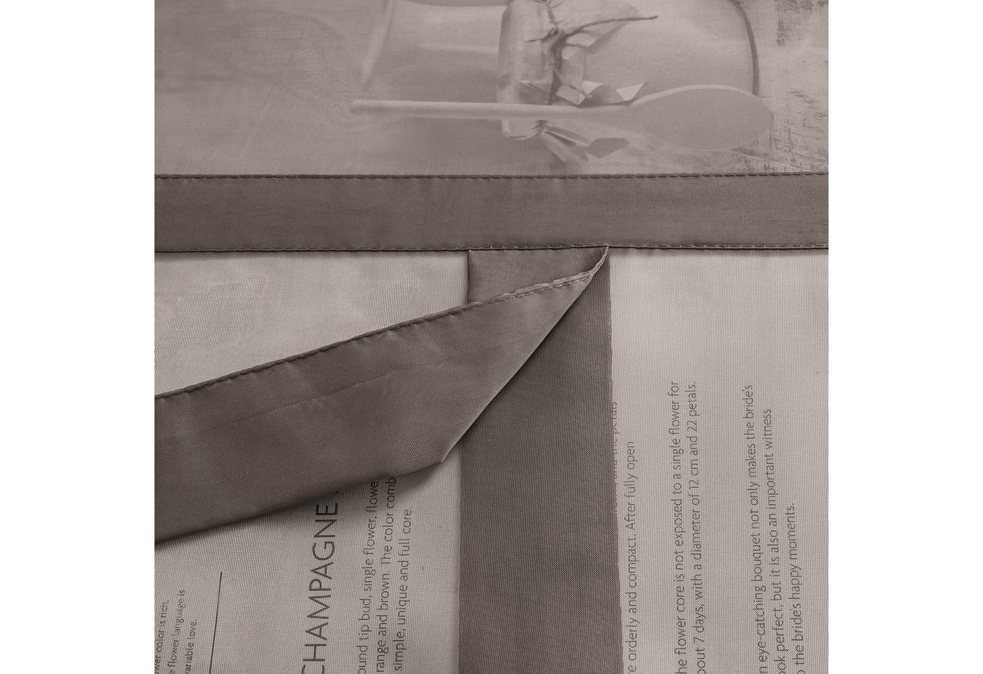 Joyswahl Raffrollo mit Bändern, luftiges Fensterrollo, in vielen Farben zur Auswahl, mit Schlaufen, Bändchen am Saum, Uni Vorhänge Modern Voile, Küche – Bild 2 von 5