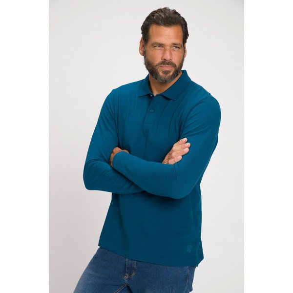 JP1880 Poloshirt Poloshirt Basic Langarm Piqué