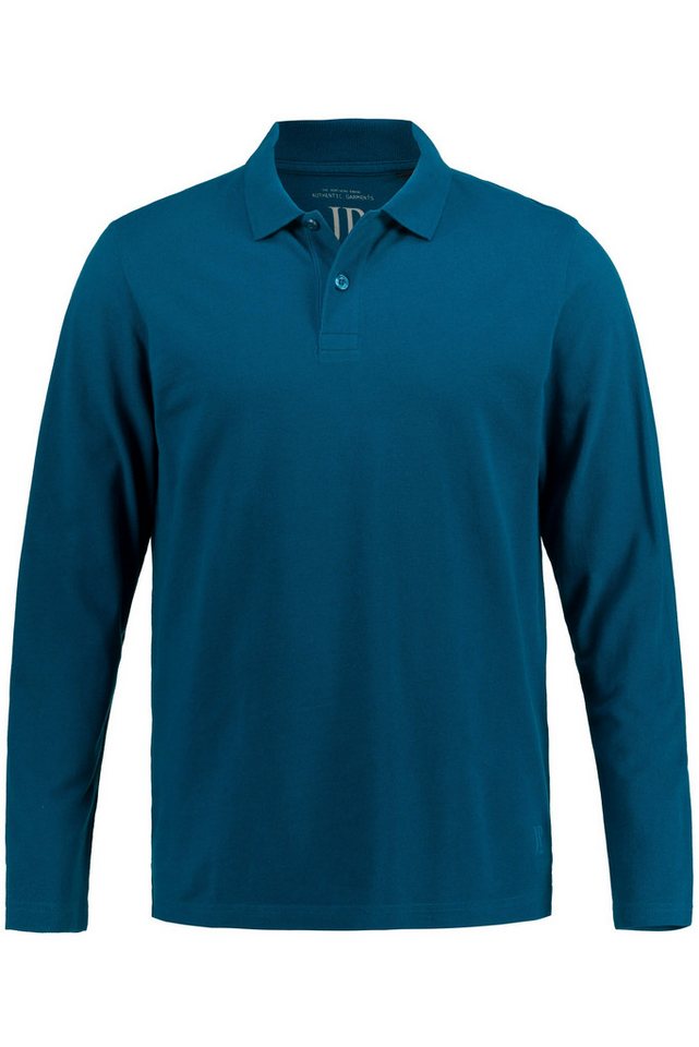 JP1880 Poloshirt Poloshirt Basic Langarm Piqué – Bild 2 von 3